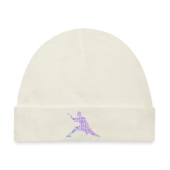 Damen Kampfsport Wushu Kung Fu Kungfu Herren - Baby Premium Organic Mütze - Naturweiß - Vorne