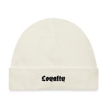 Loyalty - Baby Premium Organic Mütze - Naturweiß - Vorne