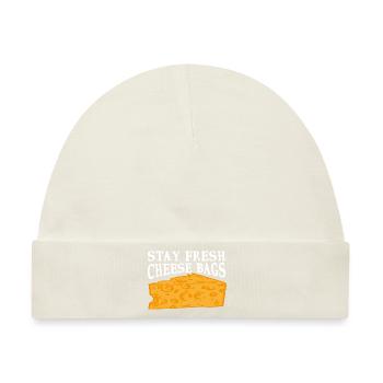 Stay Fresh Cheese Bags 47 - Baby Premium Organic Mütze - Naturweiß - Vorne