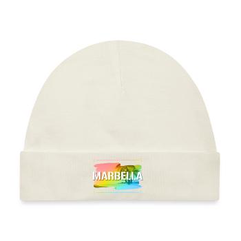Marbella - Baby Premium Organic Mütze - Naturweiß - Vorne