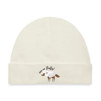 Wildtiere - Baby Premium Organic Mütze - Naturweiß - Vorne