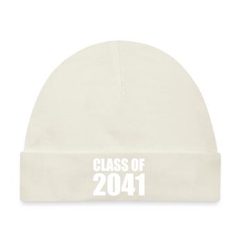 Class of 2041 - Baby Premium Organic Mütze - Naturweiß - Vorne