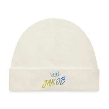 Jakob - Baby Premium Organic Mütze - Naturweiß - Vorne