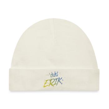 Erik - Baby Premium Organic Mütze - Naturweiß - Vorne