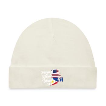 Filipinos of Rhode Island Design für stolze - Baby Premium Organic Mütze - Naturweiß - Vorne