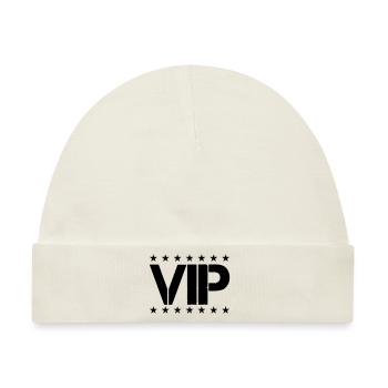vip - Baby Premium Organic Mütze - Naturweiß - Vorne