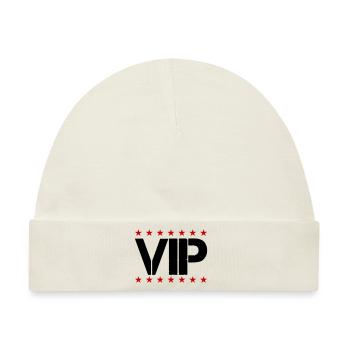 vip - Baby Premium Organic Mütze - Naturweiß - Vorne