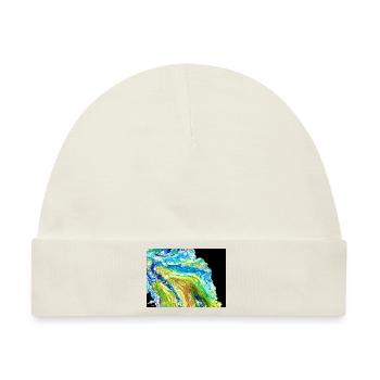 crocodile to heaven - Baby Premium Organic Mütze - Naturweiß - Vorne