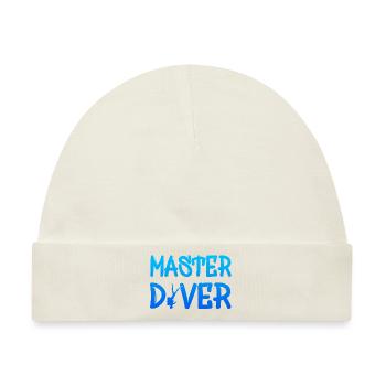 Master Diver - Baby Premium Organic Mütze - Naturweiß - Vorne