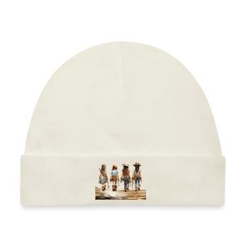 Faschingsverkleidungen, beliebt bei Alt und Jung - Baby Premium Organic Mütze - Naturweiß - Vorne