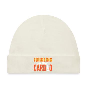 Jonglierbälle Zirkus Jongleur - Baby Premium Organic Mütze - Naturweiß - Vorne