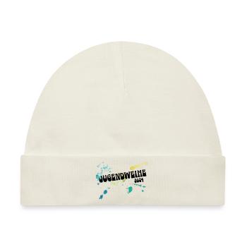 Jugendweihe 2024 Feier Teenager Jugend weihen - Baby Premium Organic Mütze - Naturweiß - Vorne