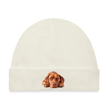 Vizsla - Baby Premium Organic Mütze - Naturweiß - Vorne