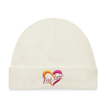 ERSTE LIEBE - Baby Premium Organic Mütze - Naturweiß - Vorne