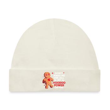 Voodoo - Baby Premium Organic Mütze - Naturweiß - Vorne