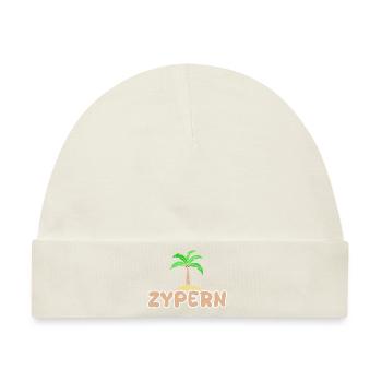 Zypern Zypern - Baby Premium Organic Mütze - Naturweiß - Vorne