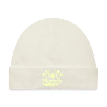 marbella - Baby Premium Organic Mütze - Naturweiß - Vorne