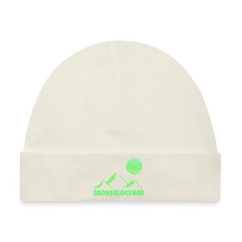Klettern Grossglockner - Baby Premium Organic Mütze - Naturweiß - Vorne