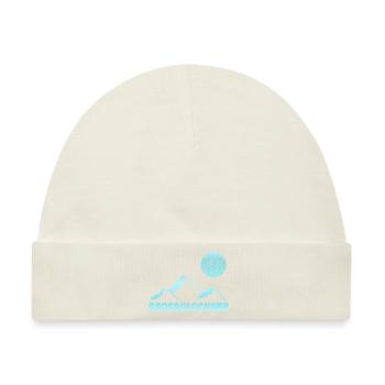 Geschenk für Grossglockner - Baby Premium Organic Mütze - Naturweiß - Vorne