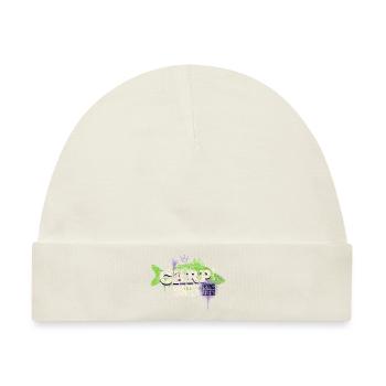 Karpfen Carp Hunter Angeln Angler Fisch Graffiti - Baby Premium Organic Mütze - Naturweiß - Vorne