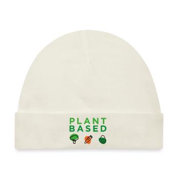 Pflanzlich - Baby Premium Organic Mütze - Naturweiß - Vorne