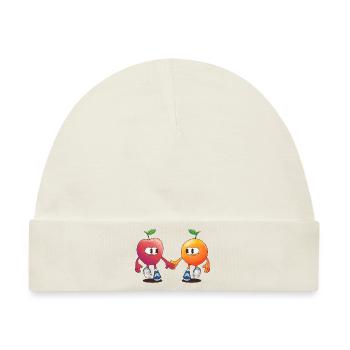 Die fruchtige Freundschaft - Baby Premium Organic Mütze - Naturweiß - Vorne