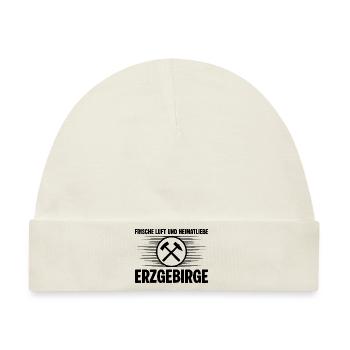 Erzgebirge Frische Luft - Baby Premium Organic Mütze - Naturweiß - Vorne