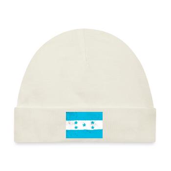 Flagge von Honduras - Baby Premium Organic Mütze - Naturweiß - Vorne