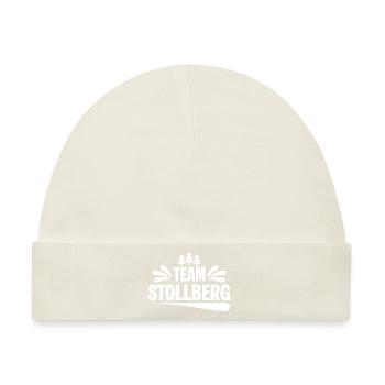 Team Stollberg - Baby Premium Organic Mütze - Naturweiß - Vorne