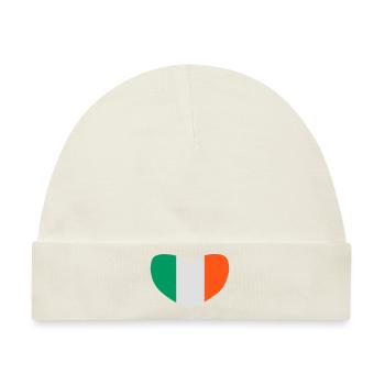 love irland - Baby Premium Organic Mütze - Naturweiß - Vorne