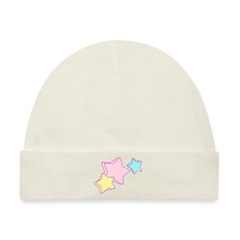 Unicorn Stars - Baby Premium Organic Mütze - Naturweiß - Vorne