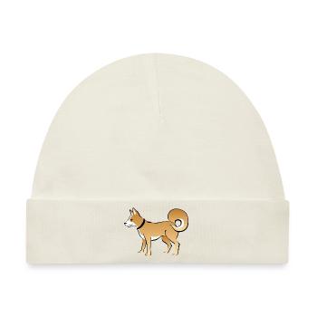 igloo iglu eskimo schnee snow winter cold kalt3 - Baby Premium Organic Mütze - Naturweiß - Vorne
