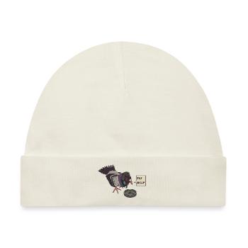 Traurige Taube - Baby Premium Organic Mütze - Naturweiß - Vorne