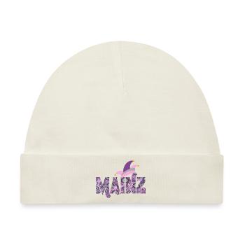 mainz karneval e 6 - Baby Premium Organic Mütze - Naturweiß - Vorne