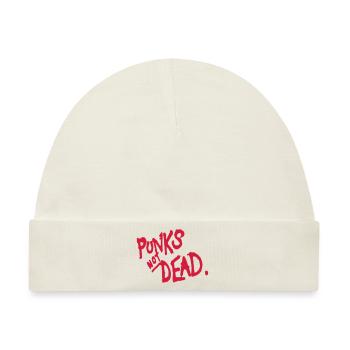 Punks not Dead - Baby Premium Organic Mütze - Naturweiß - Vorne