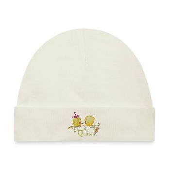Quitten von Frubu - Baby Premium Organic Mütze - Naturweiß - Vorne