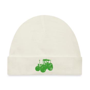 Deutz 13006 Special Gruen - Baby Premium Organic Mütze - Naturweiß - Vorne