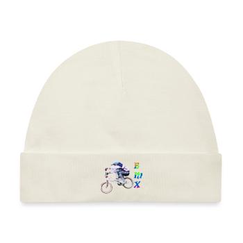 bmx - Baby Premium Organic Mütze - Naturweiß - Vorne