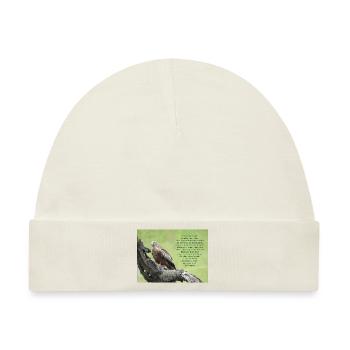 Milan - Baby Premium Organic Mütze - Naturweiß - Vorne