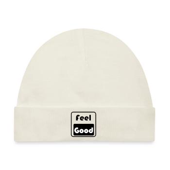 Feel Good - Baby Premium Organic Mütze - Naturweiß - Vorne