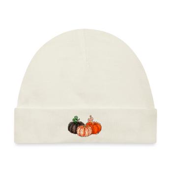 Kürbis - Baby Premium Organic Mütze - Naturweiß - Vorne