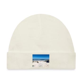 Weg zum Meer - Baby Premium Organic Mütze - Naturweiß - Vorne
