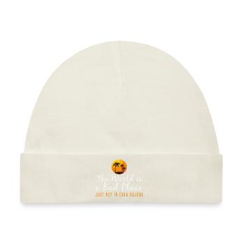 Cala Rajada- Cala Ratjada - Mallorca - Majorca - Baby Premium Organic Mütze - Naturweiß - Vorne