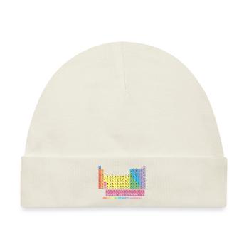 Periodensystem - Baby Premium Organic Mütze - Naturweiß - Vorne