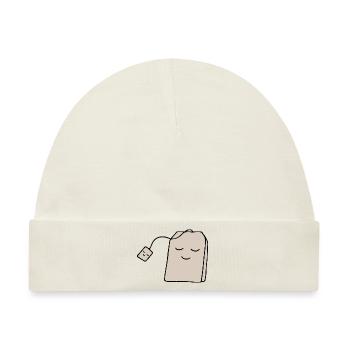 Tee Gaphic - Baby Premium Organic Mütze - Naturweiß - Vorne