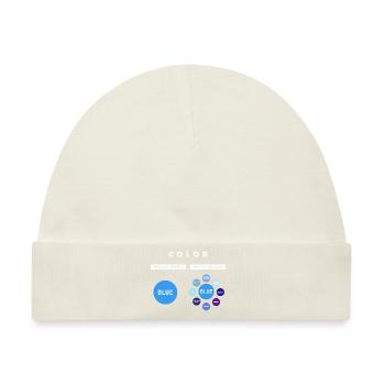 Grafiker Designerin Grafik Designer Künstlerin - Baby Premium Organic Mütze - Naturweiß - Vorne