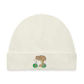 Kiwi Früchtchen Pazifik - Baby Premium Organic Mütze - Naturweiß - Vorne