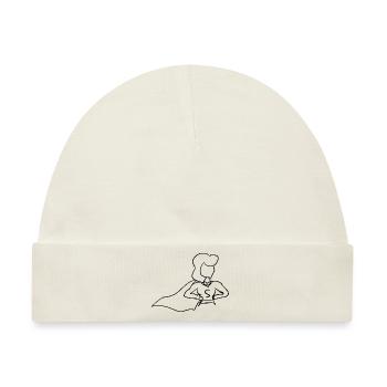 Anime Heldin - Baby Premium Organic Mütze - Naturweiß - Vorne