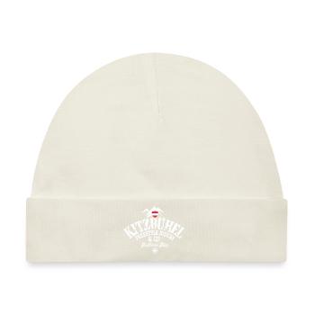 Kitzbühel Freestyle Riders Österreichische Alpen - Baby Premium Organic Mütze - Naturweiß - Vorne