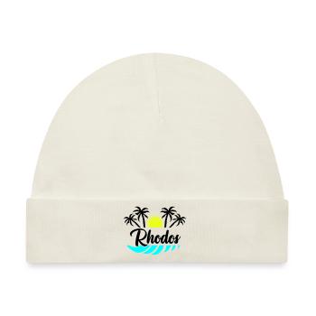 Rhodos - Baby Premium Organic Mütze - Naturweiß - Vorne